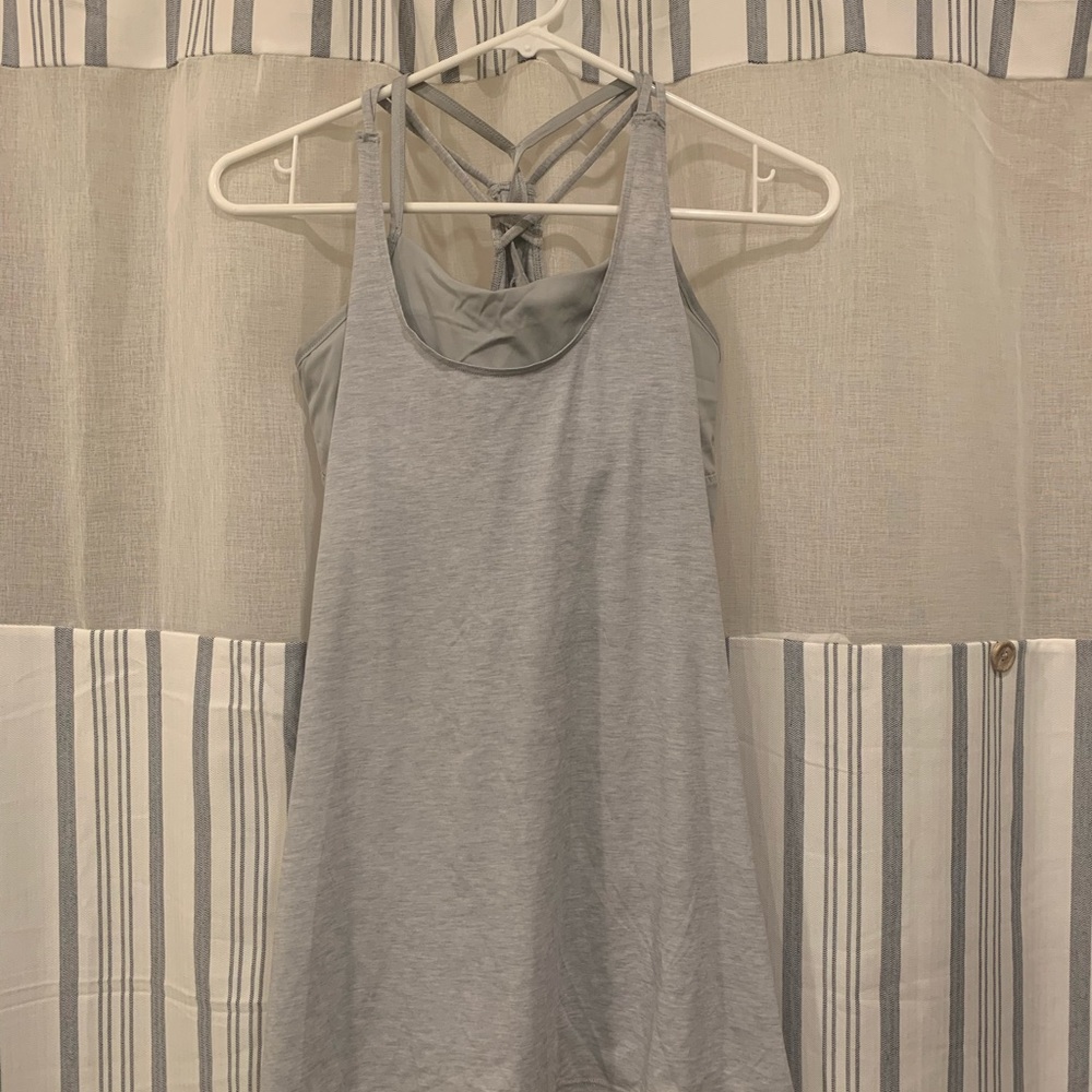 Athleta yoga fitness bra top size small grey - Picture 4 of 9